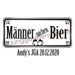 JGA Shirt Team "Männer Suchen Bier" - Junggesellenshirts.de