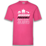 JGA Shirt Team "Mission Possible" - Junggesellenshirts.de