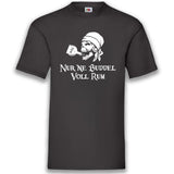 JGA Shirt Team "Nur Ne Buddel Voll Rum" - Junggesellenshirts.de