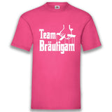 JGA Shirt Team "Team Bräutigam" - Junggesellenshirts.de