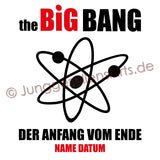 JGA Shirt "The Big Bang" - Junggesellenshirts.de
