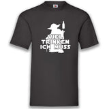 JGA Shirt "Viel Trinken Ich Muss" - Junggesellenshirts.de