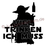 JGA Shirt "Viel Trinken Ich Muss" - Junggesellenshirts.de