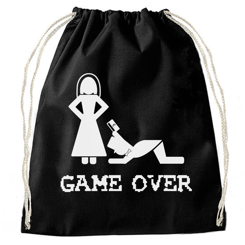 JGA Stuff Bag "Game Over" - Junggesellenshirts.de