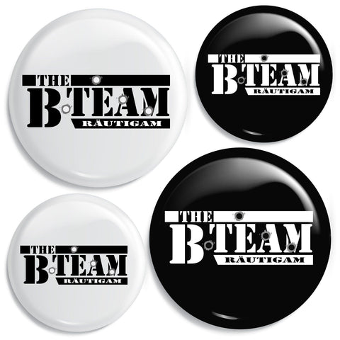 Junggesellenshirts.de Button JGA Buttons Team "B-Team"