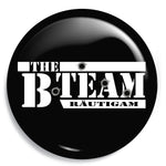 Junggesellenshirts.de Button Schwarz / 59mm JGA Buttons Team "B-Team"