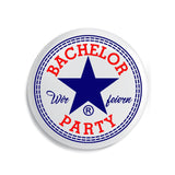 Junggesellenshirts.de Button Weiß / 38mm JGA Buttons "Bachelor Party"