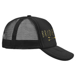 Junggesellenshirts.de Cap Schwarz JGA Cap Team "Bride Tribe" Schwarz
