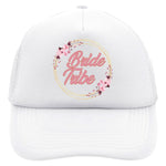 Junggesellenshirts.de Cap Weiß JGA Cap "Bride Tribe" Weiß