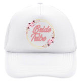 Junggesellenshirts.de Cap Weiß JGA Cap "Bride Tribe" Weiß
