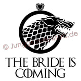 Junggesellenshirts.de Damenshirt JGA Shirt Braut "GOT Bride"
