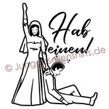 Junggesellenshirts.de Damenshirt JGA Shirt Braut "Hab Einen"