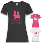 Junggesellenshirts.de Damenshirt JGA Shirt Braut "Ich Heirate Den Prinzen"