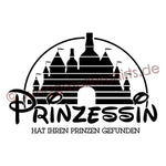 Junggesellenshirts.de Damenshirt JGA Shirt Braut "Prinzessin"