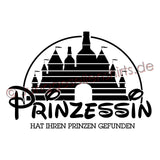 Junggesellenshirts.de Damenshirt JGA Shirt Braut "Prinzessin"