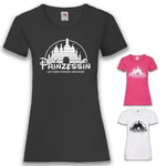 Junggesellenshirts.de Damenshirt JGA Shirt Braut "Prinzessin"