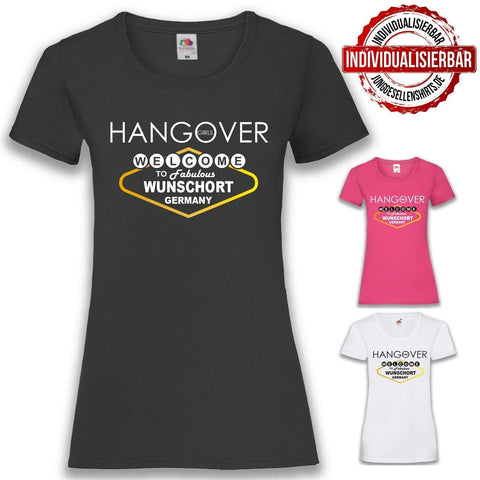 Junggesellenshirts.de Damenshirt JGA Shirt "Hangover Girls"