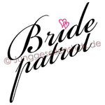 Junggesellenshirts.de Damenshirt JGA Shirt Team "Bride Patrol"