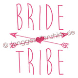 Junggesellenshirts.de Damenshirt JGA Shirt Team "Bride Tribe"