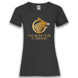 Junggesellenshirts.de Damenshirt JGA Shirt Team "GOT Bride Tribe"