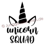 Junggesellenshirts.de Damenshirt JGA Shirt Team "Unicorn Squad"