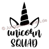Junggesellenshirts.de Damenshirt JGA Shirt Team "Unicorn Squad"