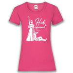 Junggesellenshirts.de Damenshirt XS / Fuchsia JGA Shirt Braut "Hab Einen"