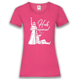 Junggesellenshirts.de Damenshirt XS / Fuchsia JGA Shirt Braut "Hab Einen"