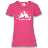 Junggesellenshirts.de Damenshirt XS / Fuchsia JGA Shirt Braut "Prinzessin"