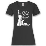 Junggesellenshirts.de Damenshirt XS / Schwarz JGA Shirt Braut "Hab Einen"