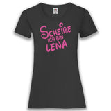 Junggesellenshirts.de Damenshirt XS / Schwarz JGA Shirt Braut "Scheiße"