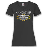 Junggesellenshirts.de Damenshirt XS / Schwarz JGA Shirt "Hangover Girls"