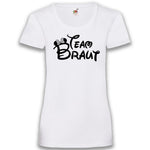 Junggesellenshirts.de Damenshirt XS / Weiß JGA Shirt Team "Minnie"