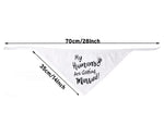 Junggesellenshirts.de Dogs Dog Bandana "Getting Married"