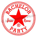 Junggesellenshirts.de Herrenshirt JGA Shirt "Bachelor Party"