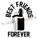 Junggesellenshirts.de Herrenshirt JGA Shirt "BFF"
