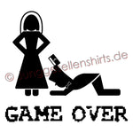 Junggesellenshirts.de Herrenshirt JGA Shirt Bräutigam "Game Over"