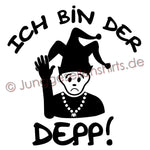 Junggesellenshirts.de Herrenshirt JGA Shirt Bräutigam "Ich Bin Der Depp"