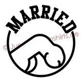 Junggesellenshirts.de Herrenshirt JGA Shirt Bräutigam "Internationales Zeichen Für Verheiratet"