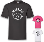 Junggesellenshirts.de Herrenshirt JGA Shirt Bräutigam "Internationales Zeichen Für Verheiratet"