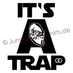 Junggesellenshirts.de Herrenshirt JGA Shirt Bräutigam "It's A Trap"
