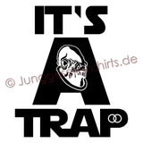 Junggesellenshirts.de Herrenshirt JGA Shirt Bräutigam "It's A Trap"