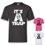 Junggesellenshirts.de Herrenshirt JGA Shirt Bräutigam "It's A Trap"