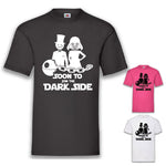Junggesellenshirts.de Herrenshirt JGA Shirt Bräutigam "Soon To Join The Dark Side"