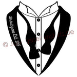 Junggesellenshirts.de Herrenshirt JGA Shirt Bräutigam "Suit Up"
