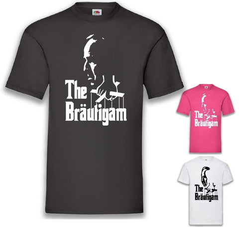 Junggesellenshirts.de Herrenshirt JGA Shirt Bräutigam "The Bräutigam"