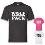 Junggesellenshirts.de Herrenshirt JGA Shirt Bräutigam "Wolfpack"