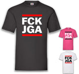 Junggesellenshirts.de Herrenshirt JGA Shirt "FCK JGA"