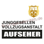 Junggesellenshirts.de Herrenshirt JGA Shirt "JVA Aufseher"