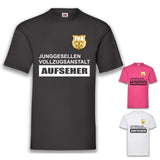 Junggesellenshirts.de Herrenshirt JGA Shirt "JVA Aufseher"